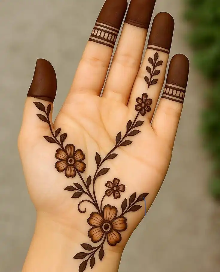 simple mehendi